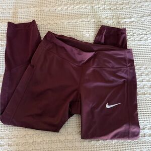 Nike Maroon Leggings